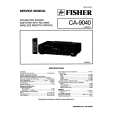 FISHER CA-9040 Instrukcja Serwisowa