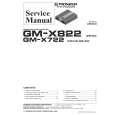PIONEER GM-X722/XR/UC Instrukcja Serwisowa