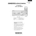 ONKYO CR305TX Instrukcja Serwisowa