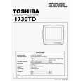 TOSHIBA 1730TD Instrukcja Serwisowa