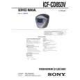 SONY ICFCD853V Instrukcja Serwisowa