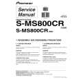 PIONEER S-MS800CR/XMC Instrukcja Serwisowa