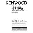 KENWOOD KDC-X790 Instrukcja Obsługi