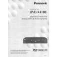 PANASONIC DVDX410U Instrukcja Obsługi