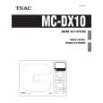 TEAC MC-DX10 Instrukcja Obsługi