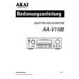 AKAI AA-V1100 Instrukcja Obsługi