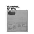 TOSHIBA SC-M15 Instrukcja Serwisowa
