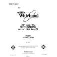 WHIRLPOOL RF360BXWW1 Katalog Części