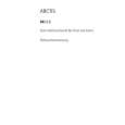 AEG ARCTIS1195-7GA Instrukcja Obsługi