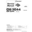 PIONEER GM-X644/XR/UC Instrukcja Serwisowa