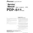 PIONEER PDP-S11XIN Instrukcja Serwisowa