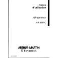 ARTHUR MARTIN ELECTROLUX AR8893C Instrukcja Obsługi
