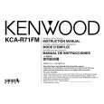 KENWOOD KCAR71FM Instrukcja Obsługi