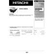 HITACHI CP2117R/T Instrukcja Serwisowa