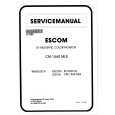 ESCOM CM1560MLR Instrukcja Serwisowa
