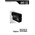 SONY AVC-3250 Instrukcja Serwisowa