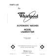 WHIRLPOOL LA6800XTW0 Katalog Części