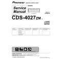 PIONEER CDS-4077ZM/E Instrukcja Serwisowa