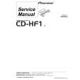 PIONEER CD-HF1/E Instrukcja Serwisowa