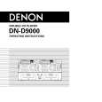 DENON DN-D9000 Instrukcja Obsługi