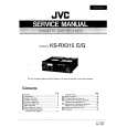JVC KSRX315E/G Instrukcja Serwisowa