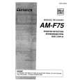 AIWA AM-F75 Instrukcja Obsługi