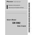 PIONEER GM-X962/XR/EW Instrukcja Obsługi