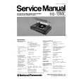 PANASONIC SG1080L Instrukcja Serwisowa