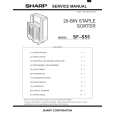 SHARP SF-S55 Instrukcja Serwisowa