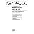 KENWOOD CD423M Instrukcja Obsługi