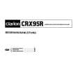 CLARION CRX95R Instrukcja Obsługi