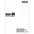 YAMAHA DD-9 Instrukcja Obsługi
