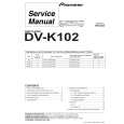PIONEER DV-K102/RD/RA Instrukcja Serwisowa