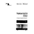 NAKAMICHI 700 Instrukcja Serwisowa