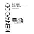 KENWOOD CS1025 Instrukcja Serwisowa