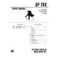 SONY GPTRX Instrukcja Serwisowa
