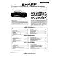 SHARP WQ284E Instrukcja Serwisowa