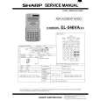 SHARP EL-546VA Instrukcja Serwisowa