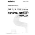 TOSHIBA 44D9UXE/UXH Instrukcja Serwisowa