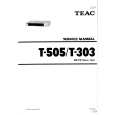 TEAC T-505 Instrukcja Serwisowa