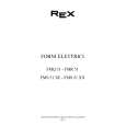 REX-ELECTROLUX FMS51XX Instrukcja Obsługi
