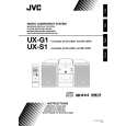 JVC UX-G1 for EB Instrukcja Obsługi