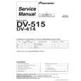 PIONEER DV-515/LB Instrukcja Serwisowa