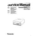 PANASONIC AG5700 Instrukcja Serwisowa