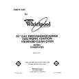 WHIRLPOOL SF3000EWW0 Katalog Części