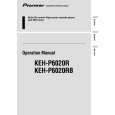 PIONEER KEH-P6020RB/XN/EW Instrukcja Obsługi