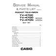 CASIO TV470C Instrukcja Serwisowa