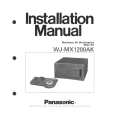 PANASONIC WJMX1200AK Instrukcja Obsługi