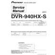 PIONEER DVR-940HX-S/WYXK5 Instrukcja Serwisowa