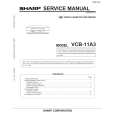 SHARP VCB-11A3 Instrukcja Serwisowa
